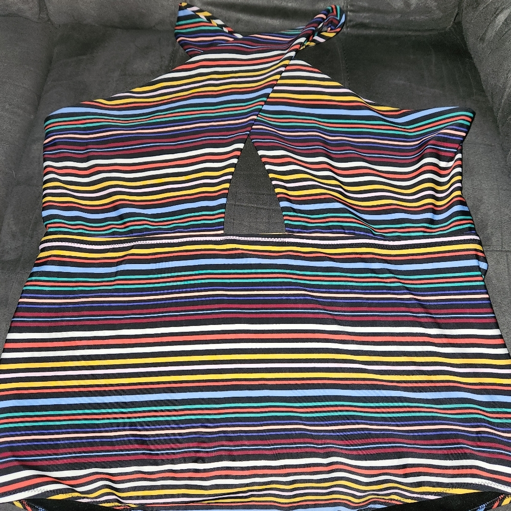 New fun striped bathingsuit!